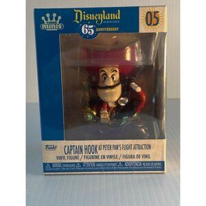 NIB Disneyland 65th Anniversary Captain Hook at Peter Pan's Flight Attraction